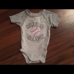“My First Season” Mudpie onesie!